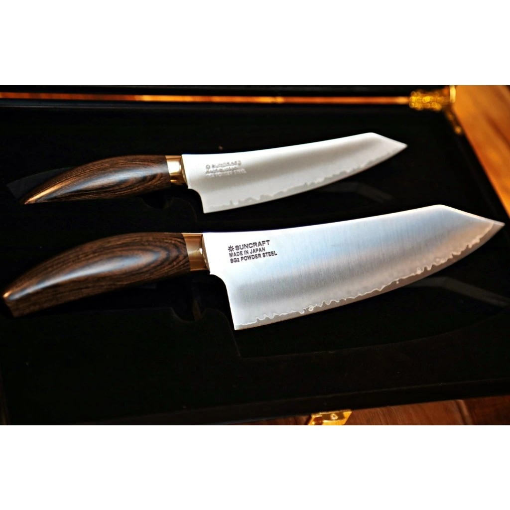 foto D�rkov� sada - Suncraft ELEGANCIA SG2 - Kiritsuke / Chef 200 mm + Petty 150 mm